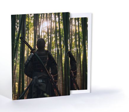 Ormanın Kalbinde, Özel Tasarım Kılıflı A4 Poster