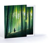 Yeşil Gizem, Özel Tasarım Kılıflı A4 Poster