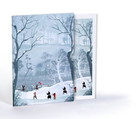 Karların Sessiz Savaşçıları, Özel Tasarım Kılıflı A4 Poster