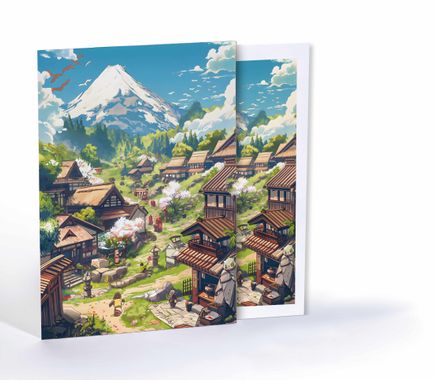 Zirvenin Gölgesinde, Özel Tasarım Kılıflı A4 Poster