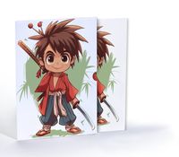 Minik Koruyucu, Özel Tasarım Kılıflı A4 Poster