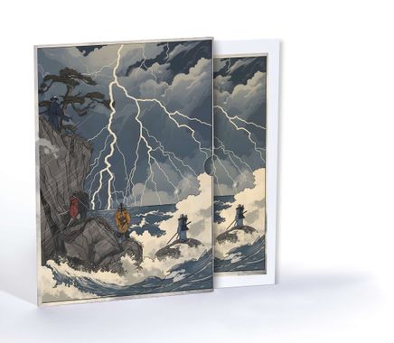 Doğanın Öfkesi, Özel Tasarım Kılıflı A4 Poster