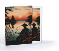 Tapınak Manzarası, Özel Tasarım Kılıflı A4 Poster