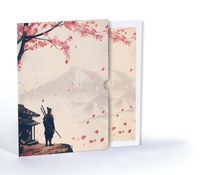 Sakura Yapraklarının Altında, Özel Tasarım Kılıflı A4 Poster