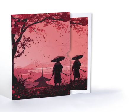 Kızıl Akşamın Savaşçısı, Özel Tasarım Kılıflı A4 Poster