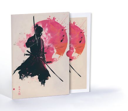 Kızıl Güneşin Samuray, Özel Tasarım Kılıflı A4 Poster