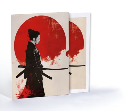 Samurayın İntikamı, Özel Tasarım Kılıflı A4 Poster