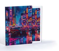 Cyberpunk Macerası, Özel Tasarım Kılıflı A4 Poster