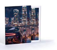 Gecenin Parıltısı, Özel Tasarım Kılıflı A4 Poster