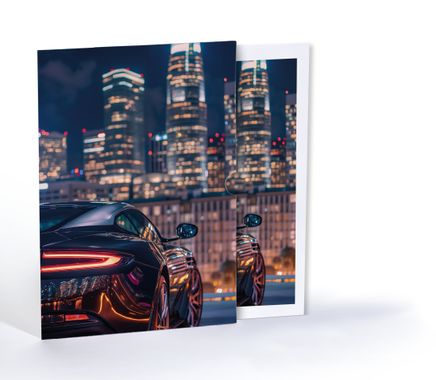 Gecenin Parıltısı, Özel Tasarım Kılıflı A4 Poster