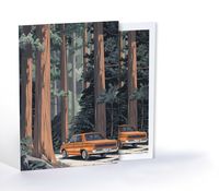 Orman Yolu, Özel Tasarım Kılıflı A4 Poster