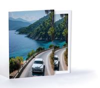 Retro Seyahat, Özel Tasarım Kılıflı A4 Poster