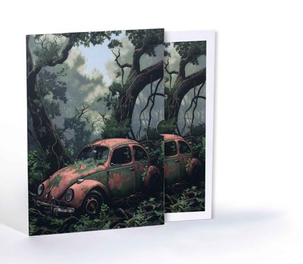 Unutulmuş Yolculuk, Özel Tasarım Kılıflı A4 Poster