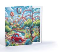 Eğlence Parkı, Özel Tasarım Kılıflı A4 Poster