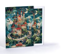 Gizemli Kaleye Yolculuk, Özel Tasarım Kılıflı A4 Poster