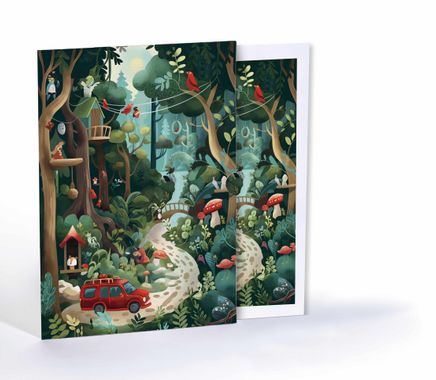 Macera Başlıyor, Özel Tasarım Kılıflı A4 Poster