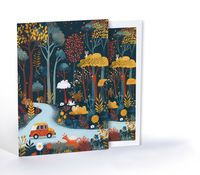 Ormanın Derinliklerinde Macera, Özel Tasarım Kılıflı A4 Poster