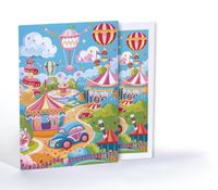 Renkli Şeker Diyarı, Özel Tasarım Kılıflı A4 Poster