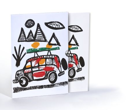 Renkli Macera, Özel Tasarım Kılıflı A4 Poster