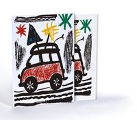 Renkli Yolculuk, Özel Tasarım Kılıflı A4 Poster