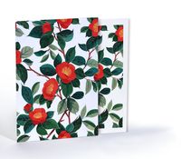 Kamelya Deseni, Özel Tasarım Kılıflı A4 Poster