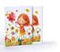 Çiçek Bahçesindeki Sevimli Kız, Özel Tasarım Kılıflı A4 Poster