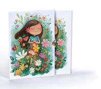 Çiçek Prensesi, Özel Tasarım Kılıflı A4 Poster