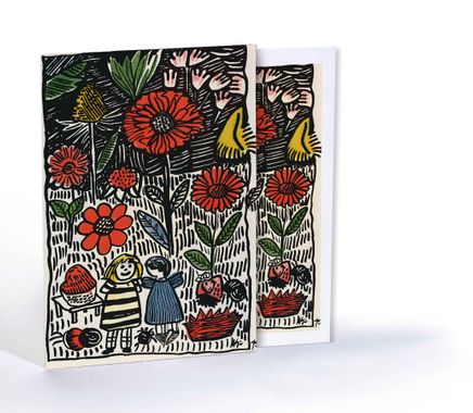 Renkli Bahar, Özel Tasarım Kılıflı A4 Poster