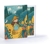 Neşeli Gezinti, Özel Tasarım Kılıflı A4 Poster