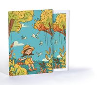 Neşeli Piknik Günü, Özel Tasarım Kılıflı A4 Poster