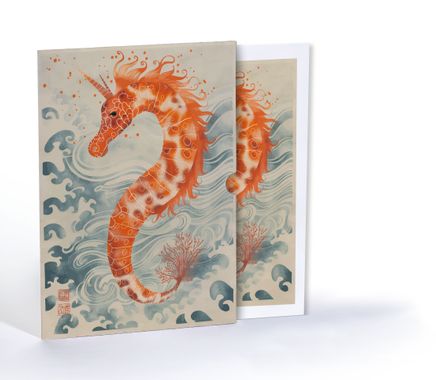 Mitolojik Denizatı, Özel Tasarım Kılıflı A4 Poster