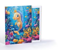 Neşeli Denizatı, Özel Tasarım Kılıflı A4 Poster