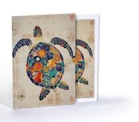 Kaplumbağanın Mozik Kabuğu, Özel Tasarım Kılıflı A4 Poster