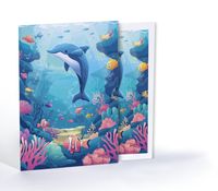 Denizaltı Cenneti, Özel Tasarım Kılıflı A4 Poster