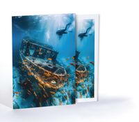 Batık Geminin Sırrı, Özel Tasarım Kılıflı A4 Poster