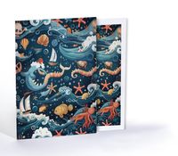 Denizaltı Maceraları, Özel Tasarım Kılıflı A4 Poster