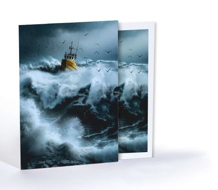 Denizin Hiddeti, Özel Tasarım Kılıflı A4 Poster