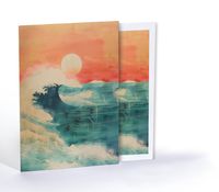 Gün Batımının Sesi, Özel Tasarım Kılıflı A4 Poster