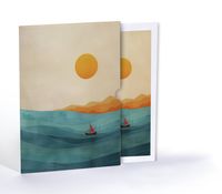 Sakin Bir Yolculuk, Özel Tasarım Kılıflı A4 Poster