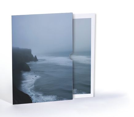 Sisli Deniz Gecesi, Özel Tasarım Kılıflı A4 Poster