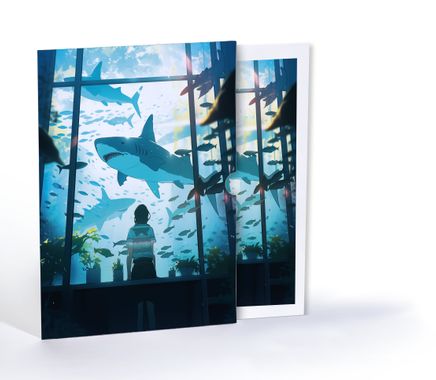 Derinliklerin Gizemi, Özel Tasarım Kılıflı A4 Poster