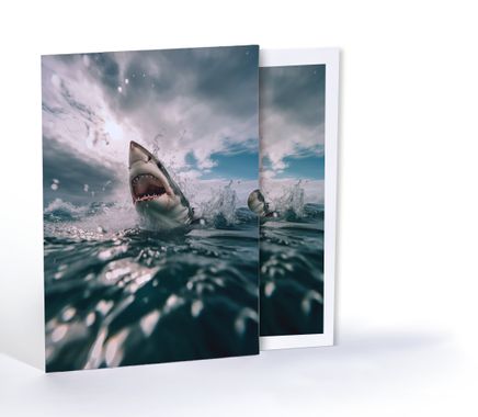 Denizlerin Hakimi, Özel Tasarım Kılıflı A4 Poster