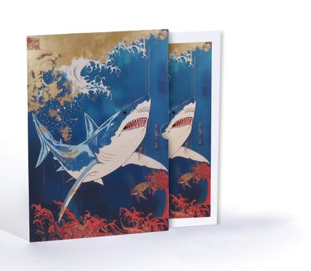 Denizlerin Kadim Avcısı, Özel Tasarım Kılıflı A4 Poster