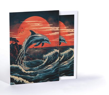 Kızıl Ufukların Yunusu, Özel Tasarım Kılıflı A4 Poster