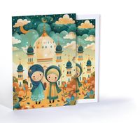 Dosluk ve İbadet, Özel Tasarım Kılıflı A4 Poster