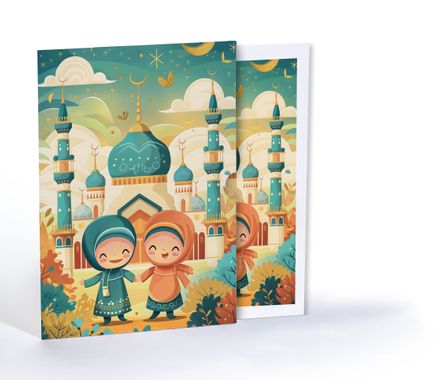 Mübarek Arkadaşlık, Özel Tasarım Kılıflı A4 Poster