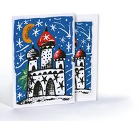 Yıldızlı Cami, Özel Tasarım Kılıflı A4 Poster