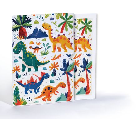 Dinozor Diyarı, Özel Tasarım Kılıflı A4 Poster