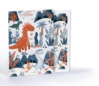 Dinozor Dünyası, Özel Tasarım Kılıflı A4 Poster