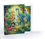 Dinozorları Macera Ormanı, Özel Tasarım Kılıflı A4 Poster